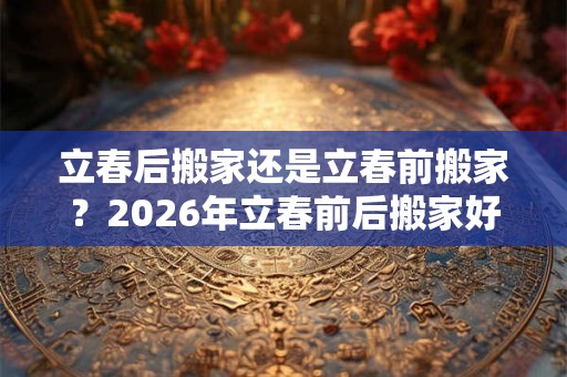 立春后搬家还是立春前搬家？2026年立春前后搬家好日子！