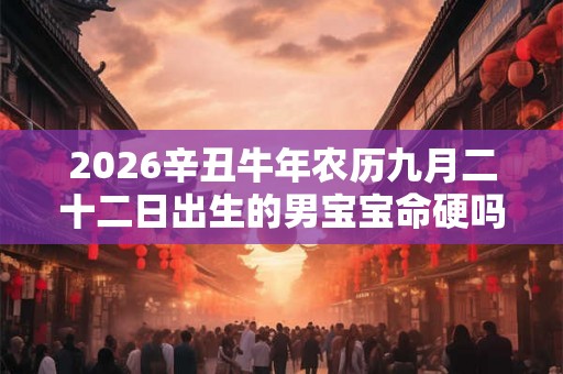 2026辛丑牛年农历九月二十二日出生的男宝宝命硬吗？