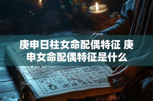 庚申日柱女命配偶特征 庚申女命配偶特征是什么