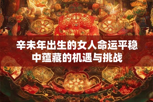 辛未年出生的女人命运平稳中蕴藏的机遇与挑战
