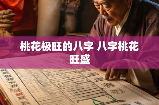 桃花极旺的八字 八字桃花旺盛 桃花极旺的八字 八字桃花旺盛