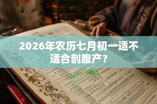 2026年农历七月初一适不适合剖腹产？