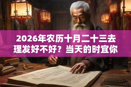 2026年农历十月二十三去理发好不好?当天的时宜你知道吗? 2026年农历十月二十三去理发好不好?当天的时宜你知道吗?