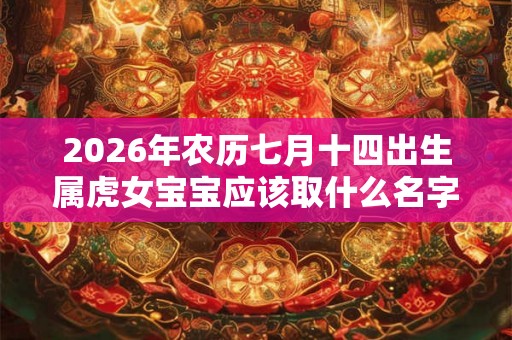 2026年农历七月十四出生属虎女宝宝应该取什么名字好