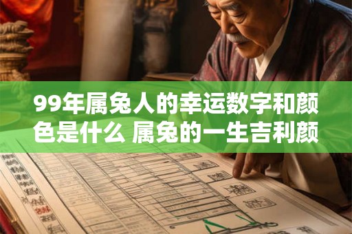 99年属兔人的幸运数字和颜色是什么 属兔的一生吉利颜色