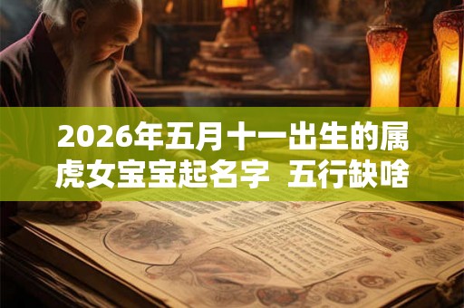 2026年五月十一出生的属虎女宝宝起名字 五行缺啥 2026年五月十一出生的属虎女宝宝起名字 五行缺啥