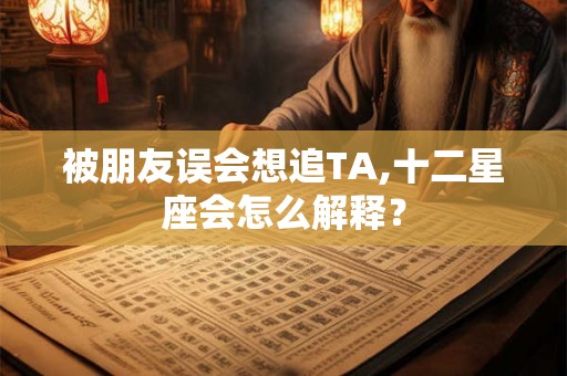 被朋友误会想追TA,十二星座会怎么解释？