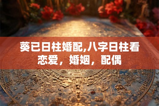 葵已日柱婚配,八字日柱看恋爱,婚姻,配偶 葵已日柱婚配,八字日柱看恋爱,婚姻,配偶