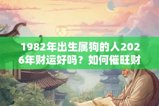 1982年出生属狗的人2026年财运好吗？如何催旺财运？