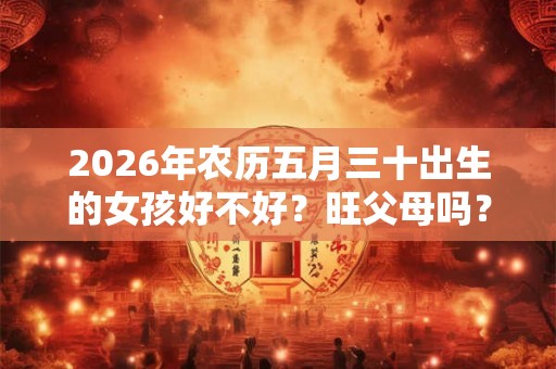 2026年农历五月三十出生的女孩好不好？旺父母吗？