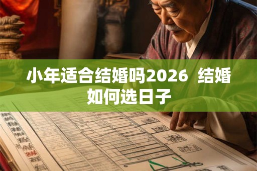 小年适合结婚吗2026  结婚如何选日子