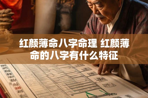 红颜薄命八字命理 红颜薄命的八字有什么特征