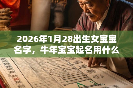 2026年1月28出生女宝宝名字，牛年宝宝起名用什么字？