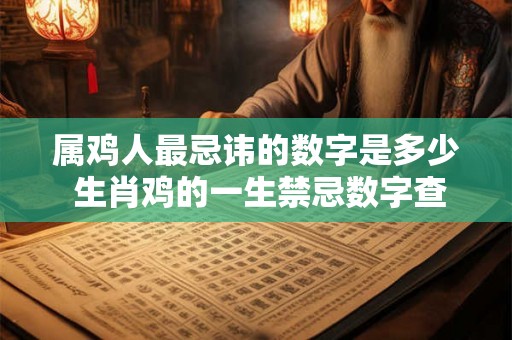 属鸡人最忌讳的数字是多少 生肖鸡的一生禁忌数字查询