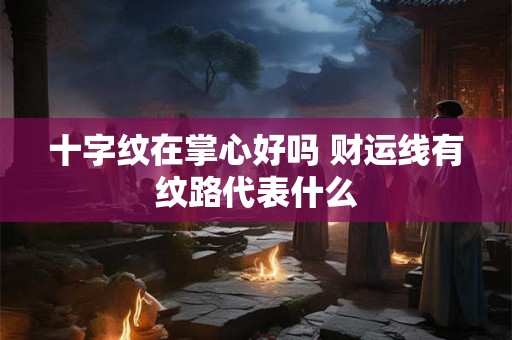 十字纹在掌心好吗 财运线有纹路代表什么