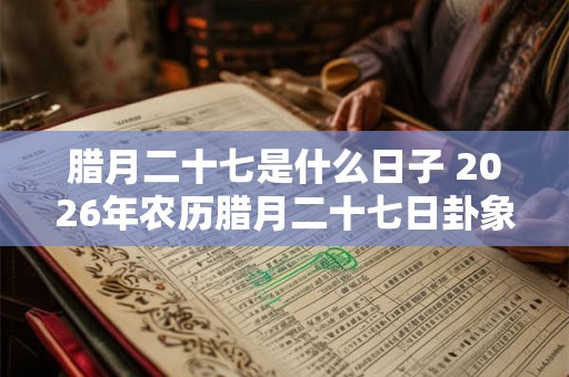 腊月二十七是什么日子 2026年农历腊月二十七日卦象 腊月二十七是什么日子 2026年农历腊月二十七日卦象