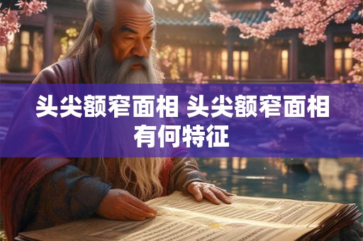 头尖额窄面相 头尖额窄面相有何特征