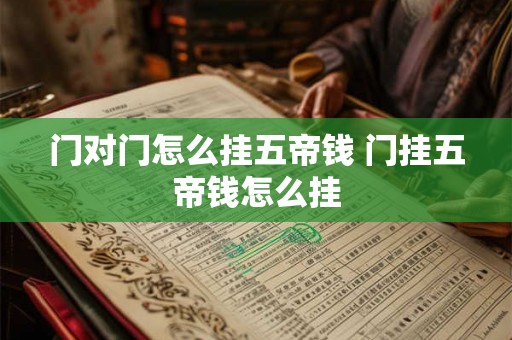 门对门怎么挂五帝钱 门挂五帝钱怎么挂