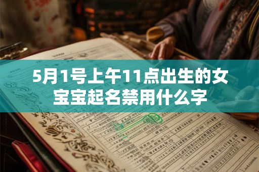 5月1号上午11点出生的女宝宝起名禁用什么字