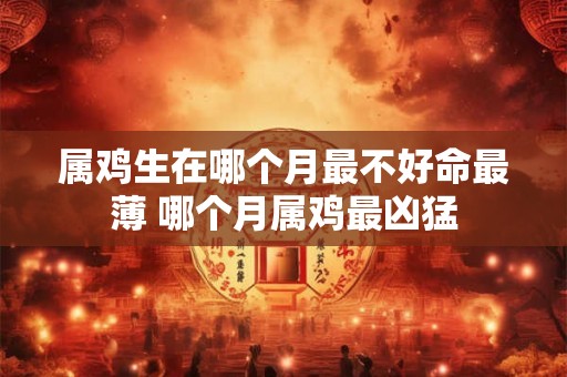 属鸡生在哪个月最不好命最薄 哪个月属鸡最凶猛
