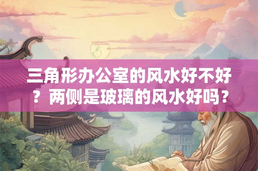 三角形办公室的风水好不好？两侧是玻璃的风水好吗？