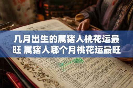 几月出生的属猪人桃花运最旺 属猪人哪个月桃花运最旺