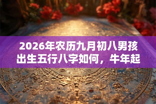 2026年农历九月初八男孩出生五行八字如何，牛年起名推荐