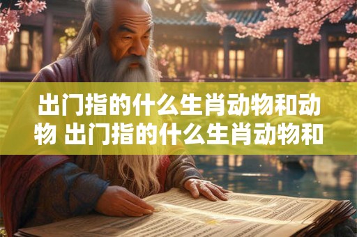 出门指的什么生肖动物和动物 出门指的什么生肖动物和动物呢