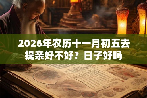 2026年农历十一月初五去提亲好不好？日子好吗