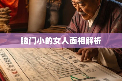 脑门小的女人面相解析