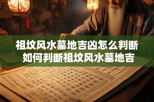 祖坟风水墓地吉凶怎么判断 如何判断祖坟风水墓地吉凶