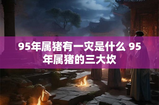 95年属猪有一灾是什么 95年属猪的三大坎