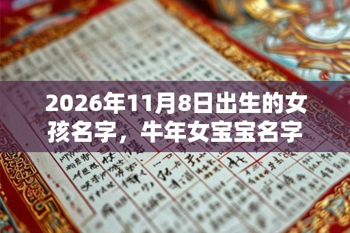 2026年11月8日出生的女孩名字，牛年女宝宝名字