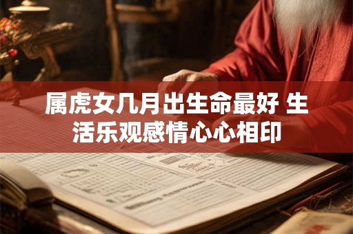 属虎女几月出生命最好 生活乐观感情心心相印