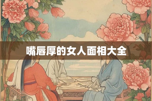 嘴唇厚的女人面相大全