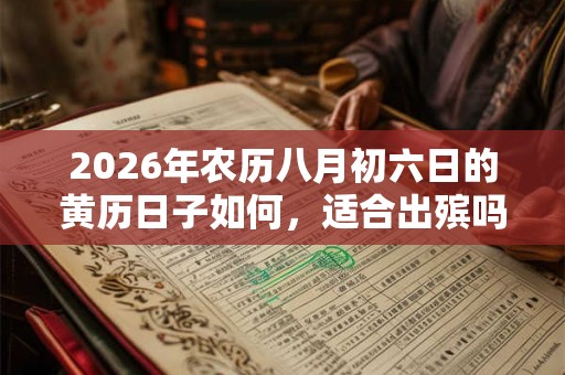 2026年农历八月初六日的黄历日子如何，适合出殡吗？