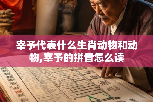 宰予代表什么生肖动物和动物,宰予的拼音怎么读 宰予代表什么生肖动物和动物,宰予的拼音怎么读