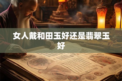 女人戴和田玉好还是翡翠玉好