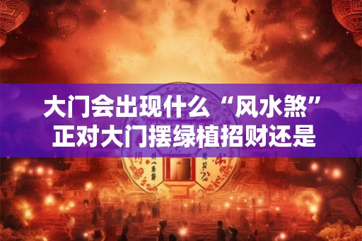 大门会出现什么“风水煞” 正对大门摆绿植招财还是引煞