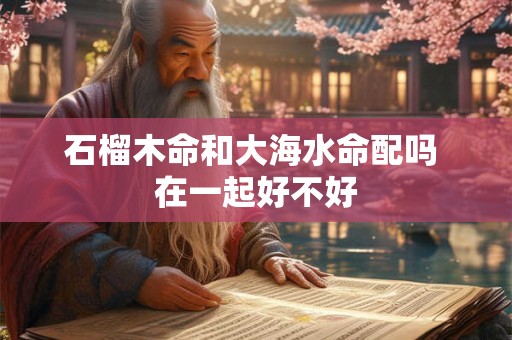 石榴木命和大海水命配吗 在一起好不好