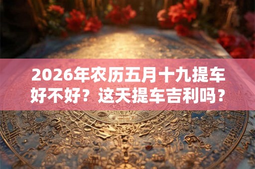 2026年农历五月十九提车好不好？这天提车吉利吗？