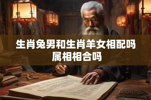 生肖兔男和生肖羊女相配吗 属相相合吗