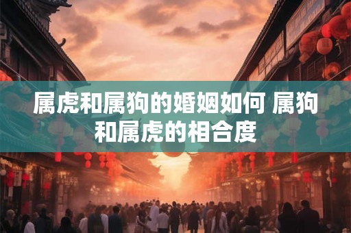属虎和属狗的婚姻如何 属狗和属虎的相合度