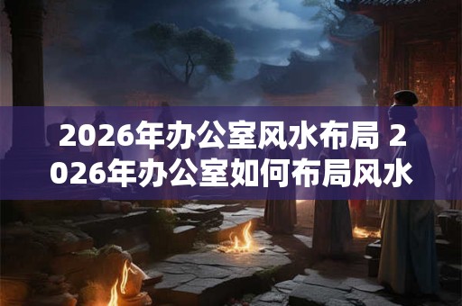 2026年办公室风水布局 2026年办公室如何布局风水