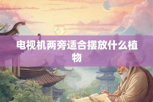 电视机两旁适合摆放什么植物