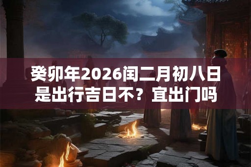 癸卯年2026闰二月初八日是出行吉日不？宜出门吗