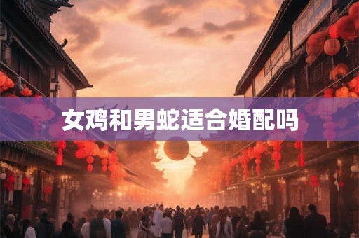 女鸡和男蛇适合婚配吗