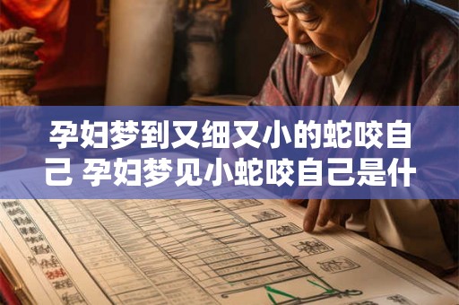 孕妇梦到又细又小的蛇咬自己 孕妇梦见小蛇咬自己是什么预兆