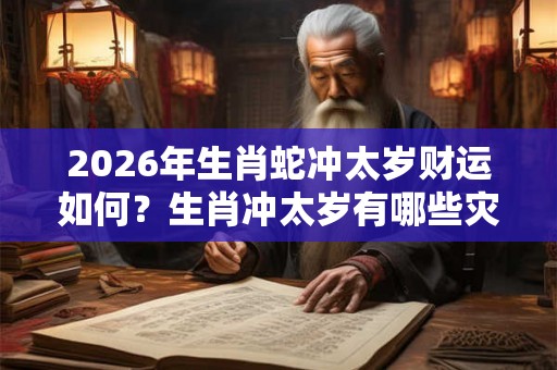 2026年生肖蛇冲太岁财运如何?生肖冲太岁有哪些灾? 2026年生肖蛇冲太岁财运如何?生肖冲太岁有哪些灾?
