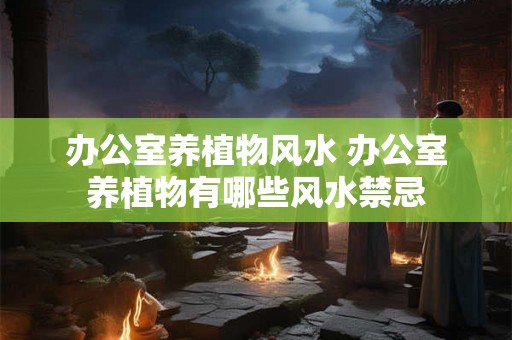 办公室养植物风水 办公室养植物有哪些风水禁忌
